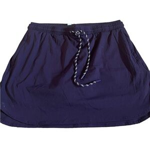 Members Mark Woven Trek Skort Stretch Active Athleisure Purple  Medium